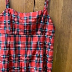 UO plaid mini dress NWT